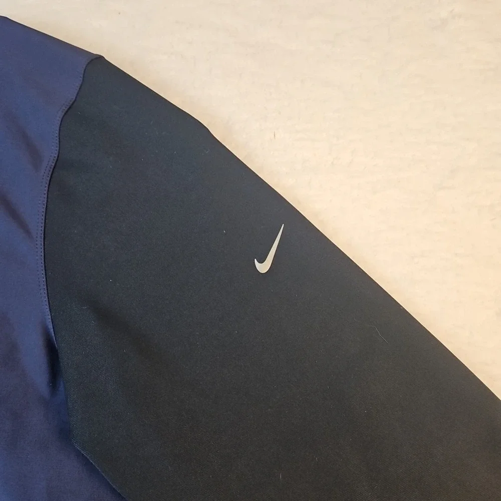 Nike Golf‎ Dri Fit NFL Super Bowl LlII 53 1/4 Zip Bud Lite Size XL Light Jacket